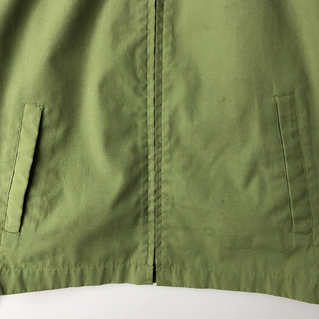 ~90'S Campus Harrington Jacket Swing Top, Men's Size L unclear green type yellow green Vintage Second Hand