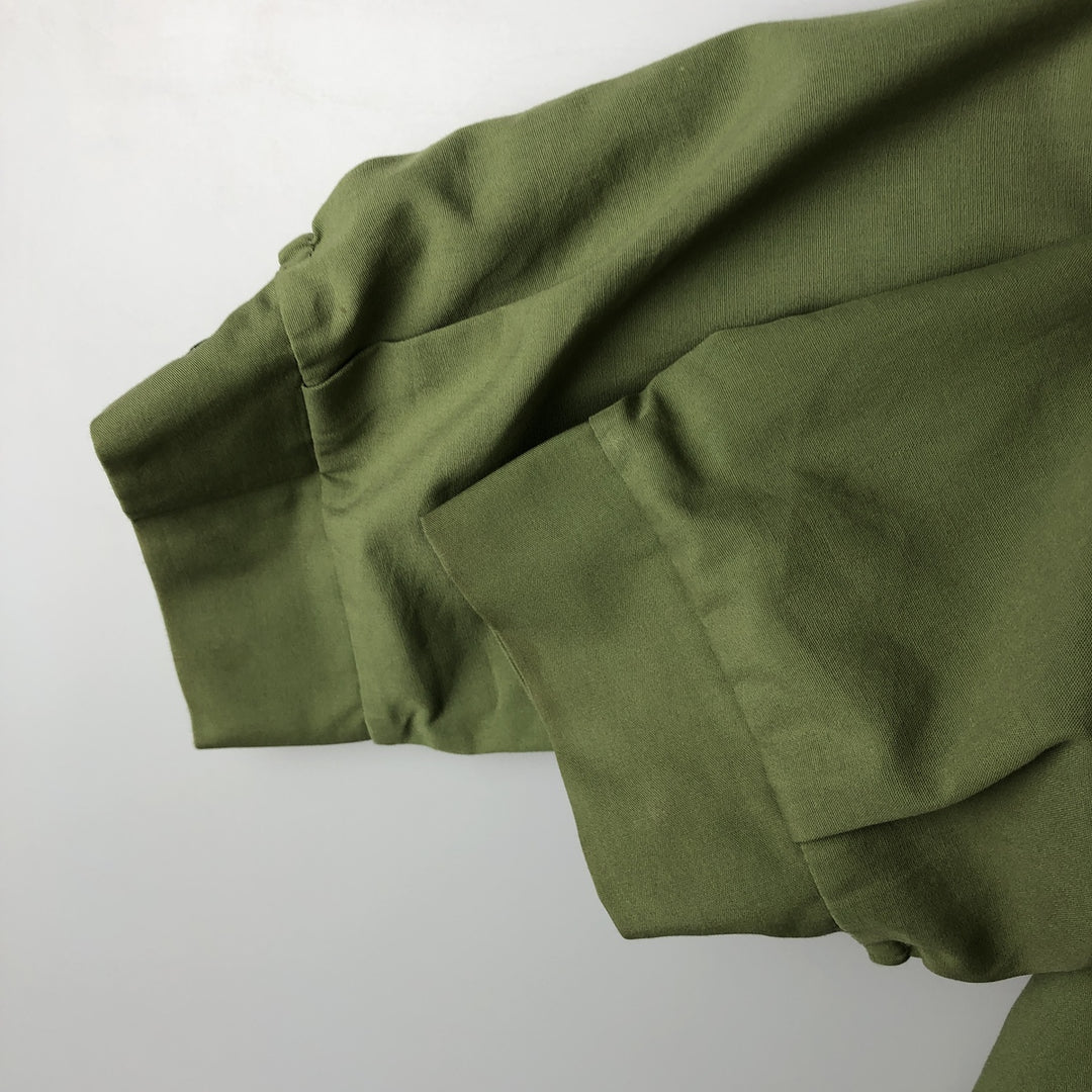~90'S Campus Harrington Jacket Swing Top, Men's Size L unclear green type yellow green Vintage Second Hand