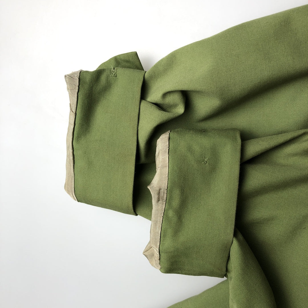 ~90'S Campus Harrington Jacket Swing Top, Men's Size L unclear green type yellow green Vintage Second Hand