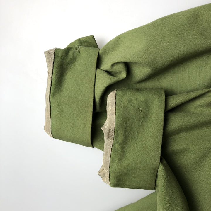 ~90'S Campus Harrington Jacket Swing Top, Men's Size L unclear green type yellow green Vintage Second Hand