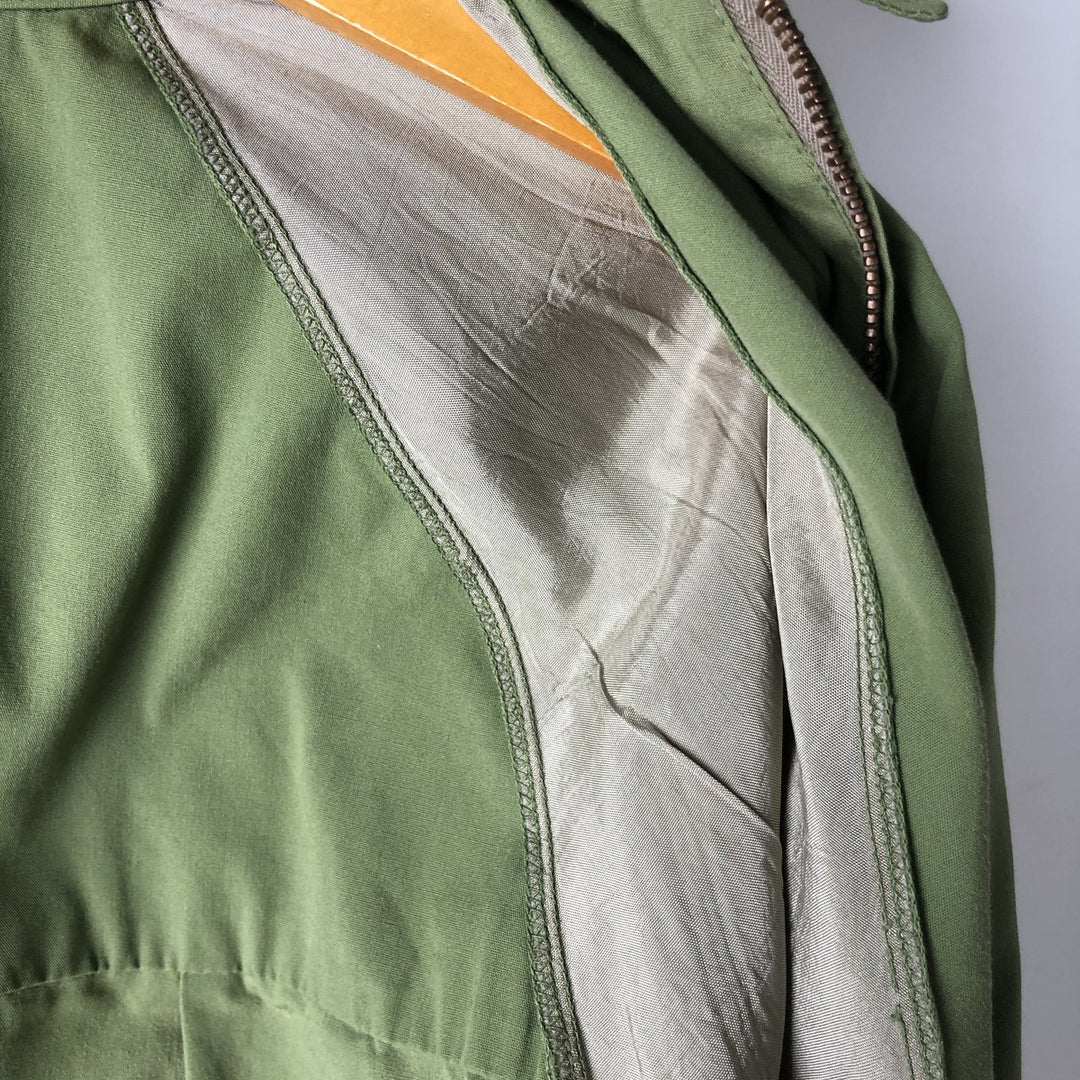 ~90'S Campus Harrington Jacket Swing Top, Men's Size L unclear green type yellow green Vintage Second Hand