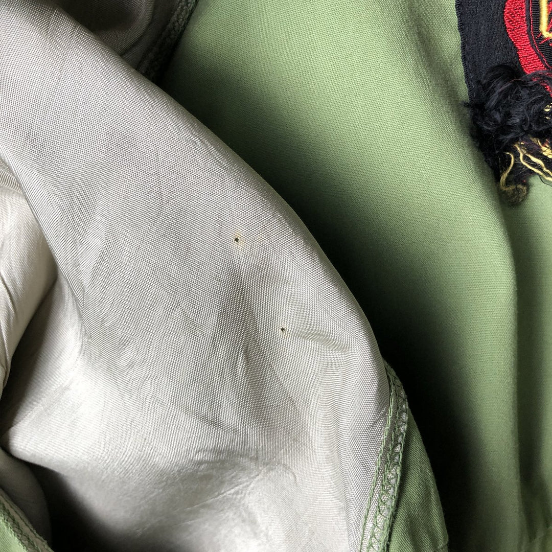 ~90'S Campus Harrington Jacket Swing Top, Men's Size L unclear green type yellow green Vintage Second Hand