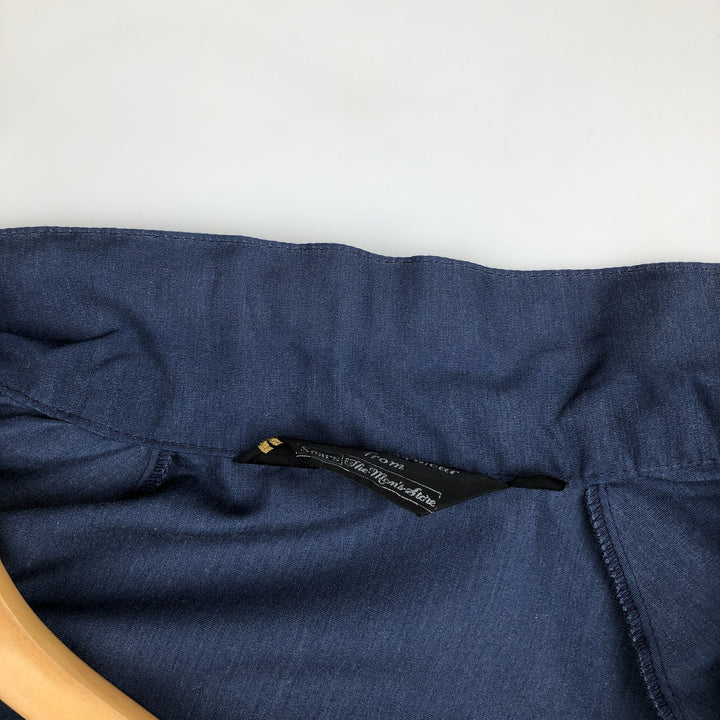 70s-80'S Sears Harrington Jacket Swing Top, Men's Size M (approx.), Vintage unclear blue type Vintage Second Hand