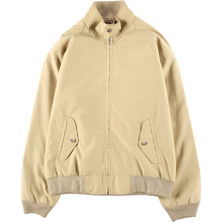 ~1980'S Perlmans Harrington Jacket Swing Top, Men's Size L (approx.), Vintage polyester Beige type Vintage Second Hand