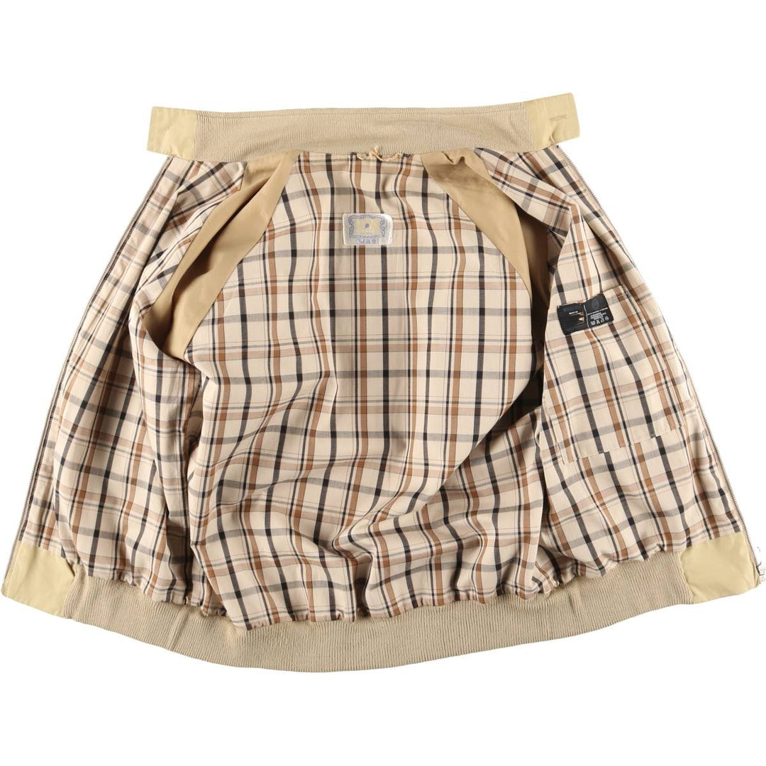 ~1980'S Perlmans Harrington Jacket Swing Top, Men's Size L (approx.), Vintage polyester Beige type Vintage Second Hand