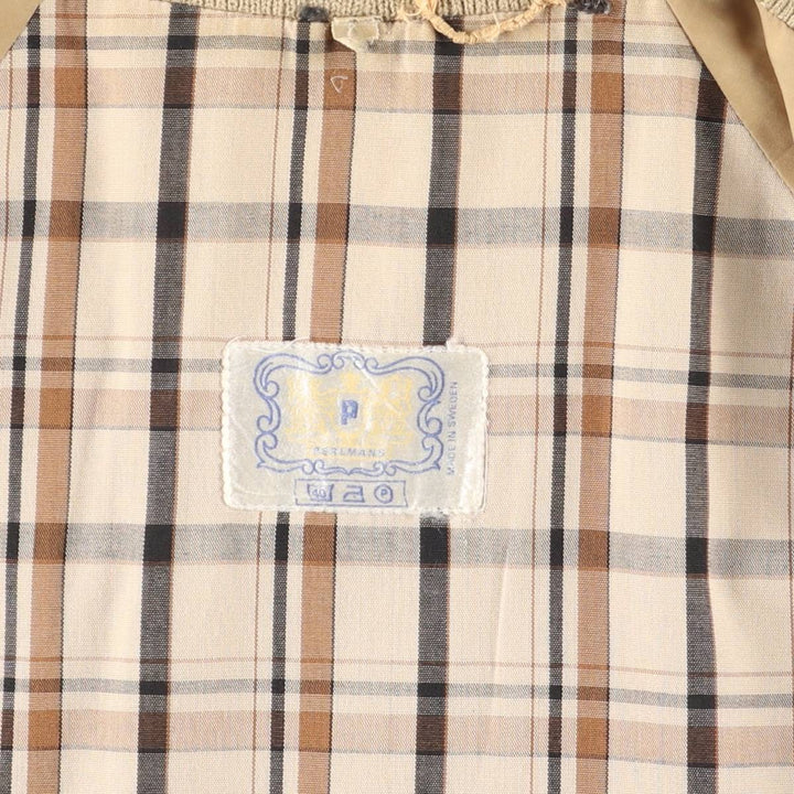 ~1980'S Perlmans Harrington Jacket Swing Top, Men's Size L (approx.), Vintage polyester Beige type Vintage Second Hand