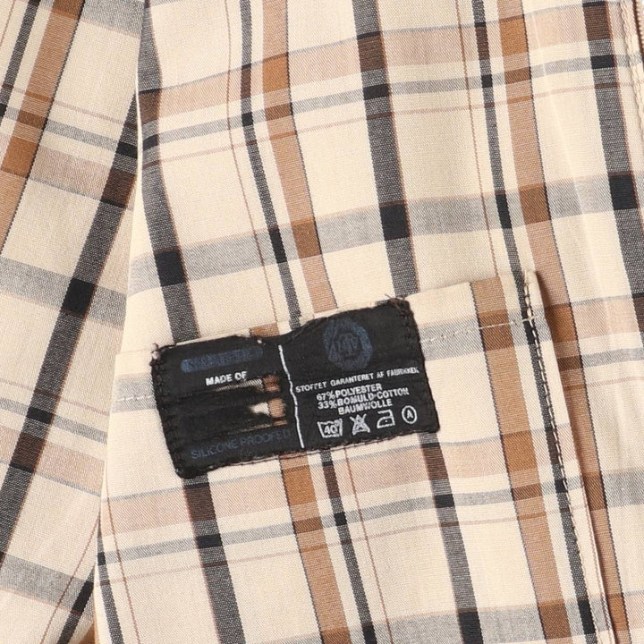 ~1980'S Perlmans Harrington Jacket Swing Top, Men's Size L (approx.), Vintage polyester Beige type Vintage Second Hand