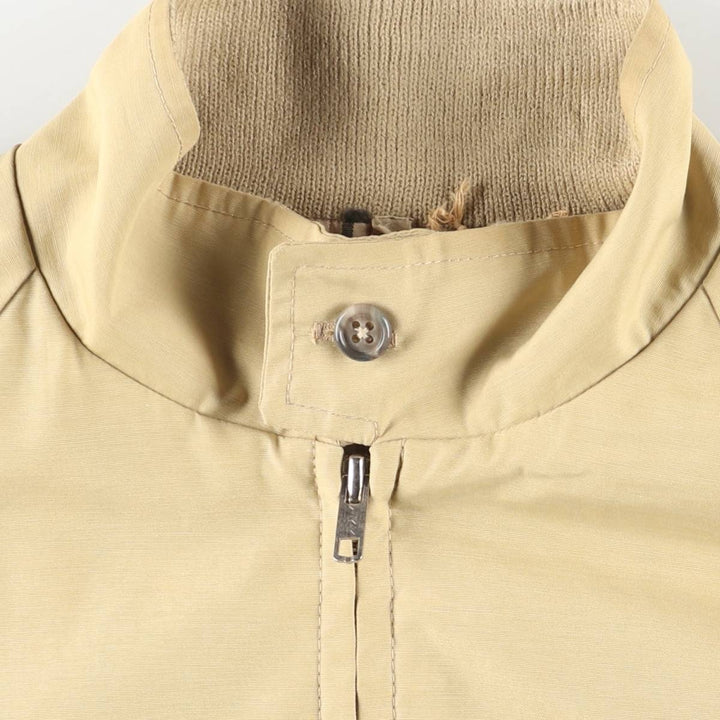 ~1980'S Perlmans Harrington Jacket Swing Top, Men's Size L (approx.), Vintage polyester Beige type Vintage Second Hand