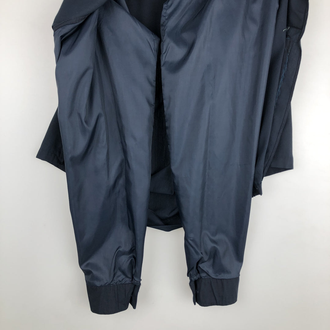 1960s-1970'S Sears Sportswear Perma-Presto Harrington Jacket Swing Top, Men's Size M (approx.), Vintage Dacron Polyester navy blue type Vintage Second Hand