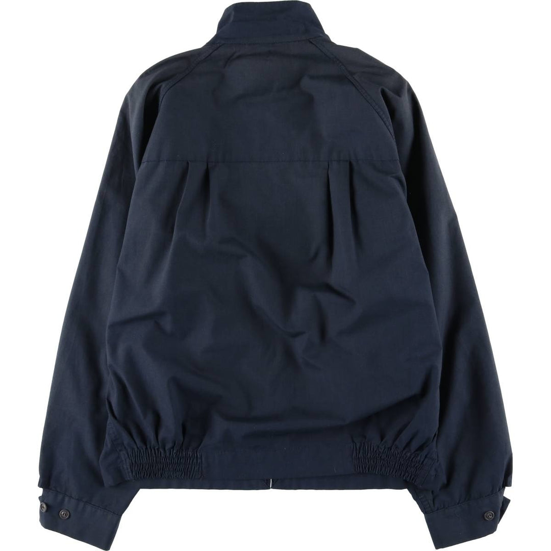 1960s-1970'S Andhurst Harrington Jacket Swing Top, Men's Size L (approx.) Dacron Polyester navy blue type Vintage Second Hand