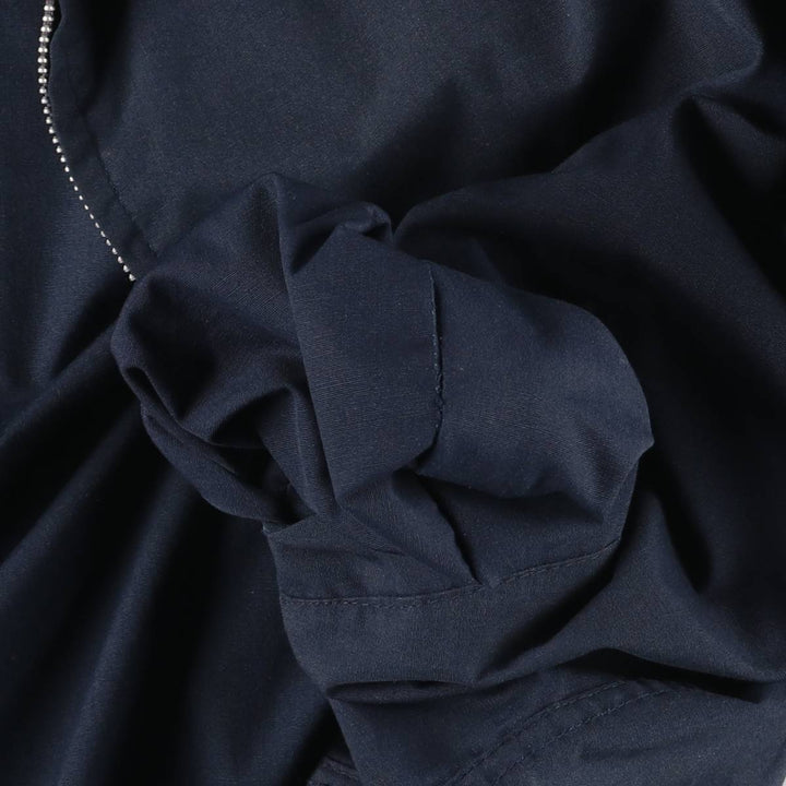 1960s-1970'S Andhurst Harrington Jacket Swing Top, Men's Size L (approx.) Dacron Polyester navy blue type Vintage Second Hand