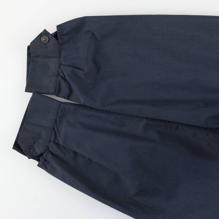 1960s-1970'S Andhurst Harrington Jacket Swing Top, Men's Size L (approx.) Dacron Polyester navy blue type Vintage Second Hand