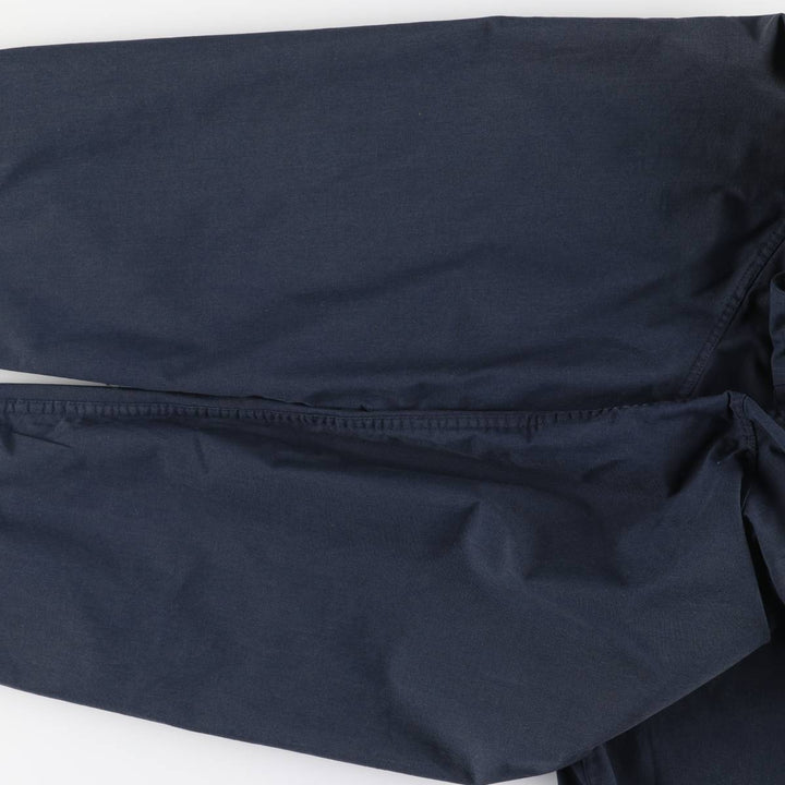 1960s-1970'S Andhurst Harrington Jacket Swing Top, Men's Size L (approx.) Dacron Polyester navy blue type Vintage Second Hand