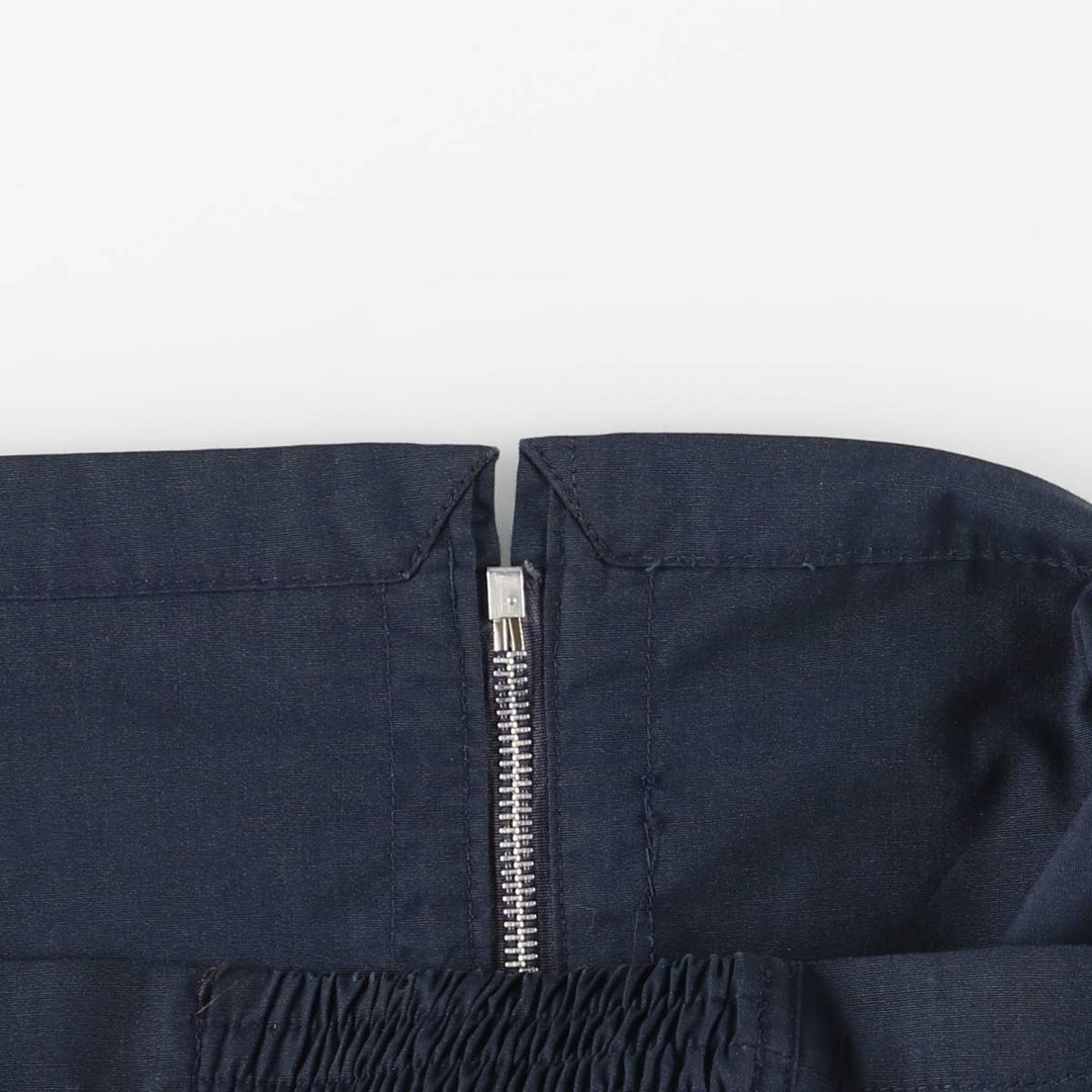 1960s-1970'S Andhurst Harrington Jacket Swing Top, Men's Size L (approx.) Dacron Polyester navy blue type Vintage Second Hand