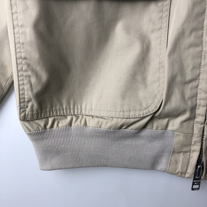 1970'S Mighty-Mac Harrington Jacket Swing Top, Made in USA, Men's Size L unclear Beige type Vintage Second Hand