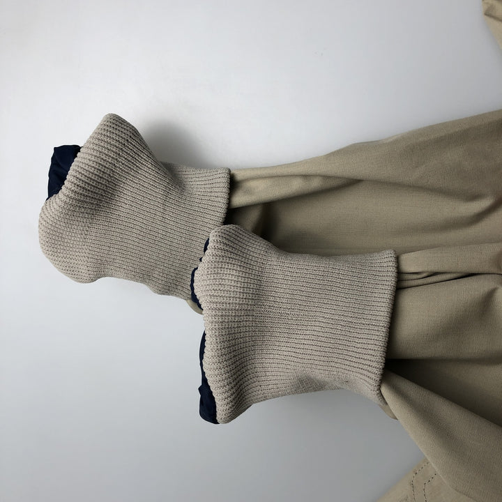 1970'S Mighty-Mac Harrington Jacket Swing Top, Made in USA, Men's Size L unclear Beige type Vintage Second Hand