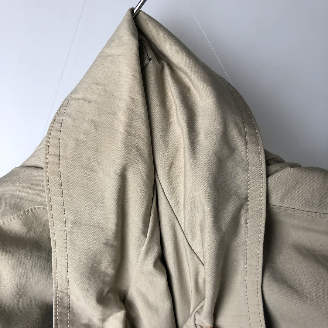 1970'S Mighty-Mac Harrington Jacket Swing Top, Made in USA, Men's Size L unclear Beige type Vintage Second Hand