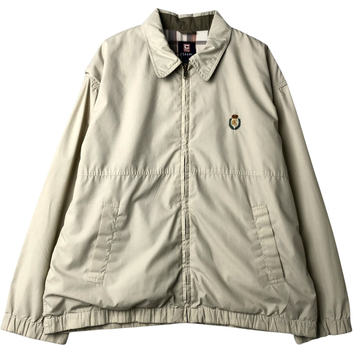 Ralph Lauren CHAPS Swing Top Sports Jacket, Men's Size M (approx.) polyester ivory Vintage Second Hand