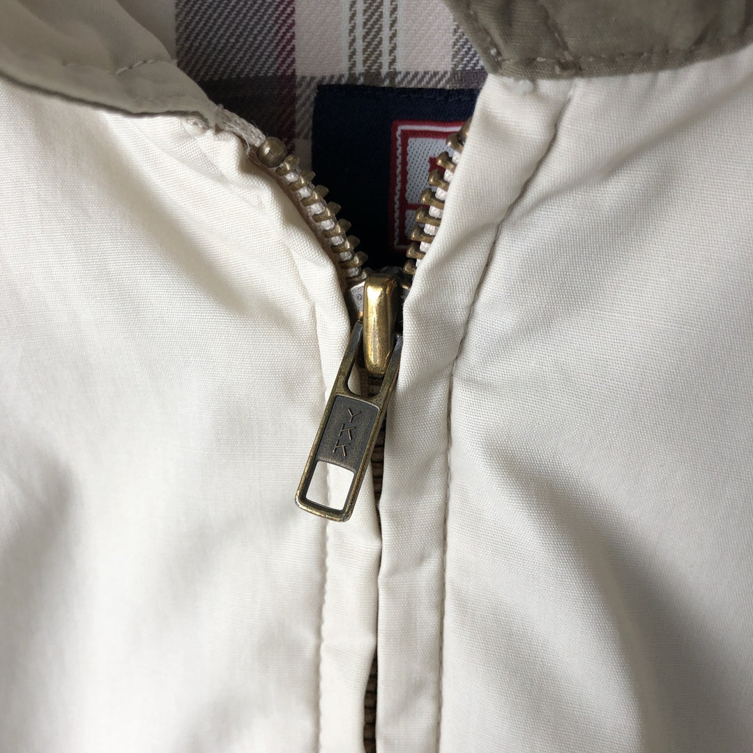 Ralph Lauren CHAPS Swing Top Sports Jacket, Men's Size M (approx.) polyester ivory Vintage Second Hand