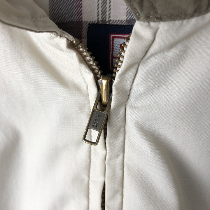 Ralph Lauren CHAPS Swing Top Sports Jacket, Men's Size M (approx.) polyester ivory Vintage Second Hand