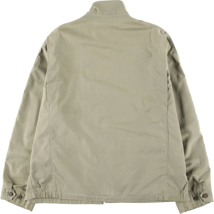 60s-70'S UNKNOWN Harrington Jacket Swing Top Men's XL equivalent Vintage unclear Khaki type sage green Vintage Second Hand