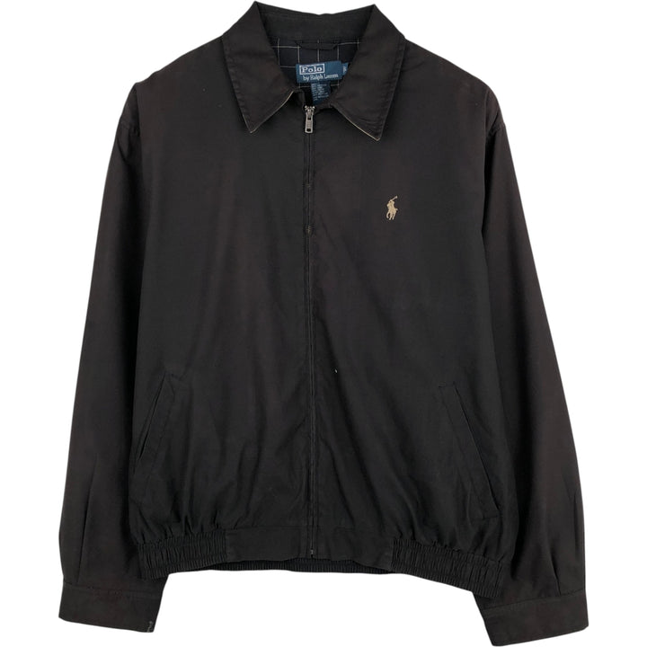 Ralph Lauren POLO by Ralph Lauren Swing Top Sports Jacket Men's L size polyester black type Vintage Second Hand