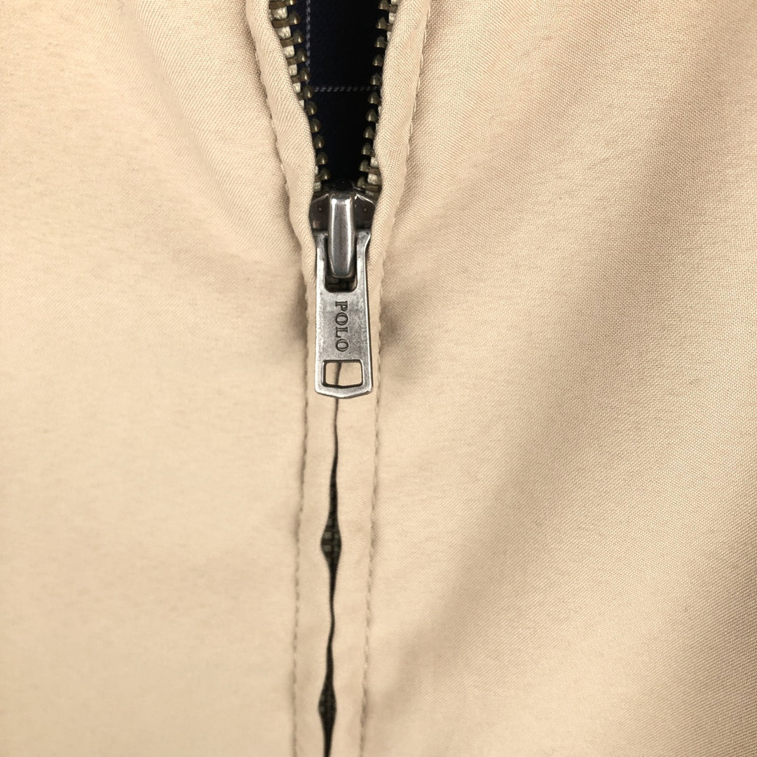 Ralph Lauren POLO by Ralph Lauren Swing Top Sports Jacket Men's XL polyester Beige type Vintage Second Hand