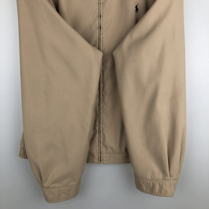 Ralph Lauren POLO by Ralph Lauren Swing Top Sports Jacket Men's XL polyester Beige type Vintage Second Hand