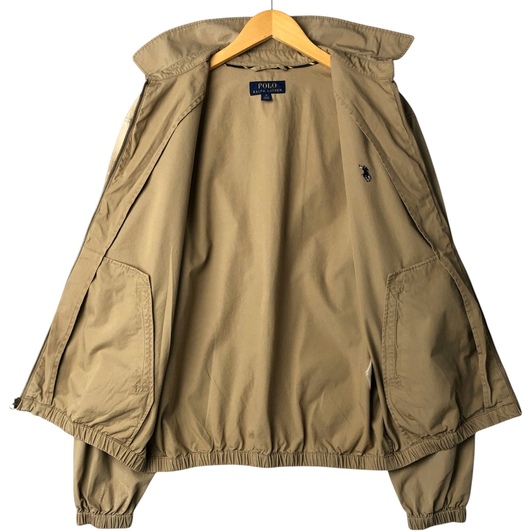 Ralph Lauren POLO RALPH LAUREN Swing Top Sports Jacket Men's M cotton Beige type Vintage Second Hand