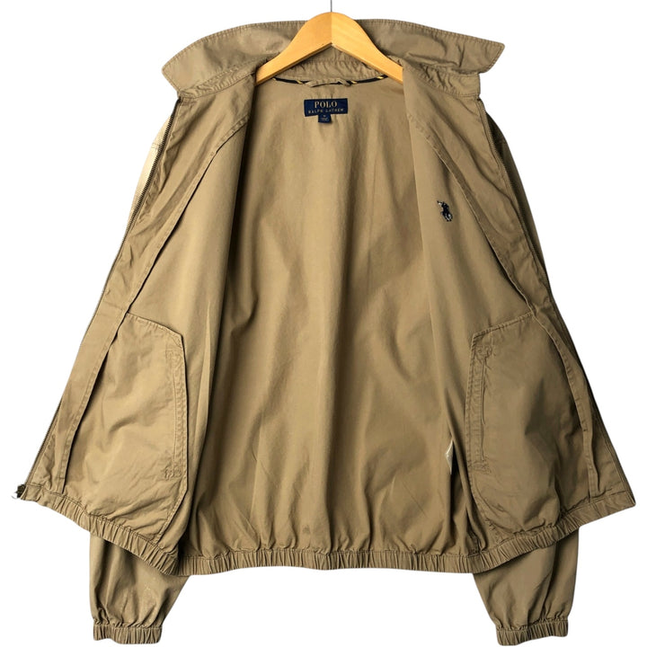 Ralph Lauren POLO RALPH LAUREN Swing Top Sports Jacket Men's M cotton Beige type Vintage Second Hand