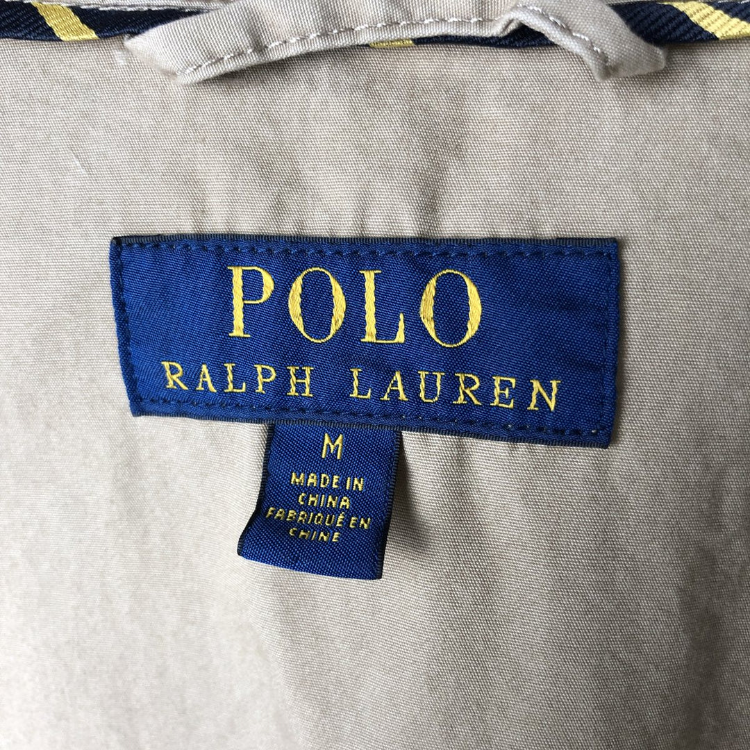 Ralph Lauren POLO RALPH LAUREN Swing Top Sports Jacket Men's M cotton Beige type Vintage Second Hand