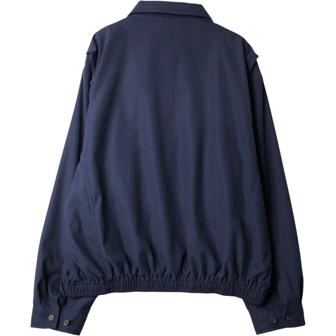 Ralph Lauren POLO by Ralph Lauren Swing Top Sports Jacket Men's XL polyester navy blue type Vintage Second Hand