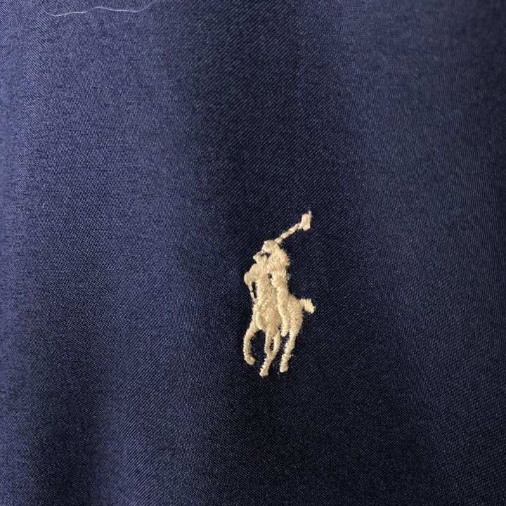 Ralph Lauren POLO by Ralph Lauren Swing Top Sports Jacket Men's XL polyester navy blue type Vintage Second Hand