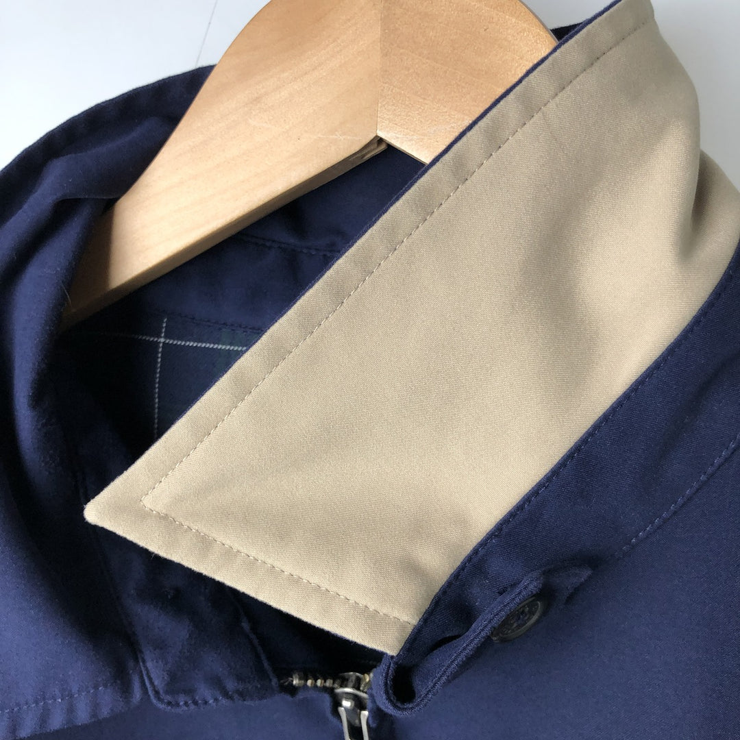 Ralph Lauren POLO by Ralph Lauren Swing Top Sports Jacket Men's XL polyester navy blue type Vintage Second Hand