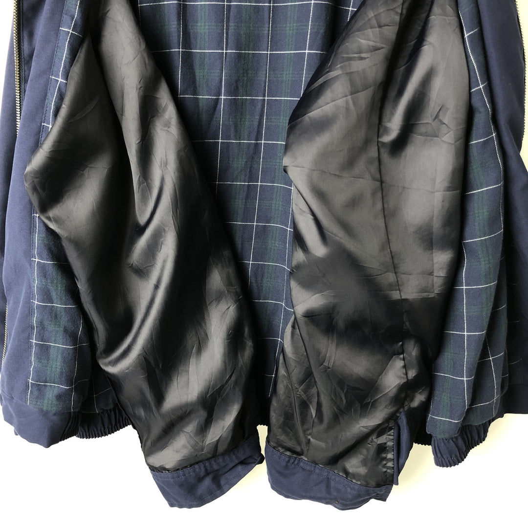 Ralph Lauren POLO by Ralph Lauren Swing Top Sports Jacket Men's XL polyester navy blue type Vintage Second Hand