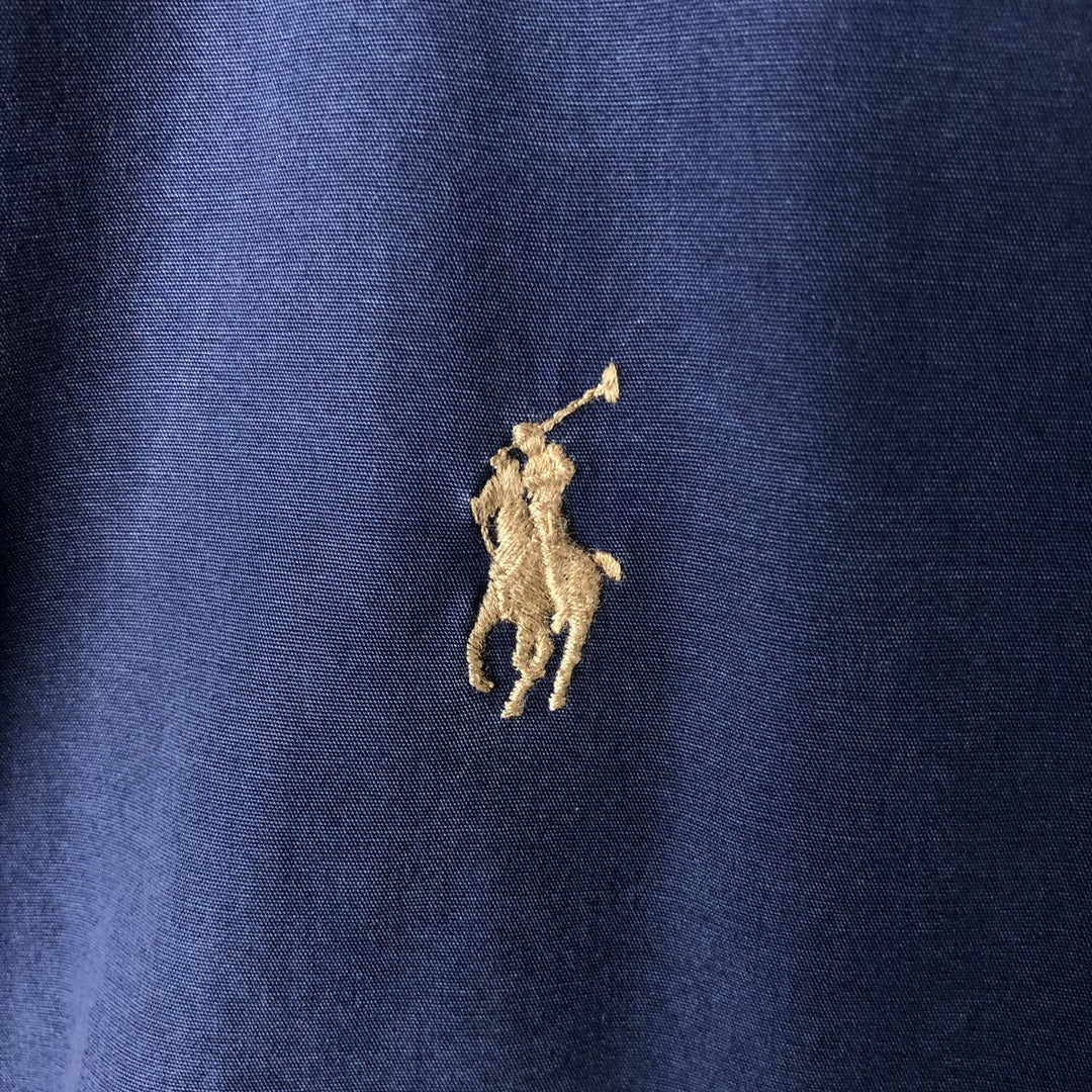 Ralph Lauren POLO by Ralph Lauren Swing Top Sports Jacket Men's XL cotton navy blue type Vintage Second Hand