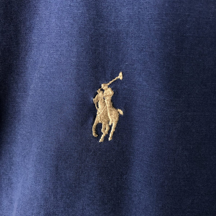 Ralph Lauren POLO by Ralph Lauren Swing Top Sports Jacket Men's XL cotton navy blue type Vintage Second Hand