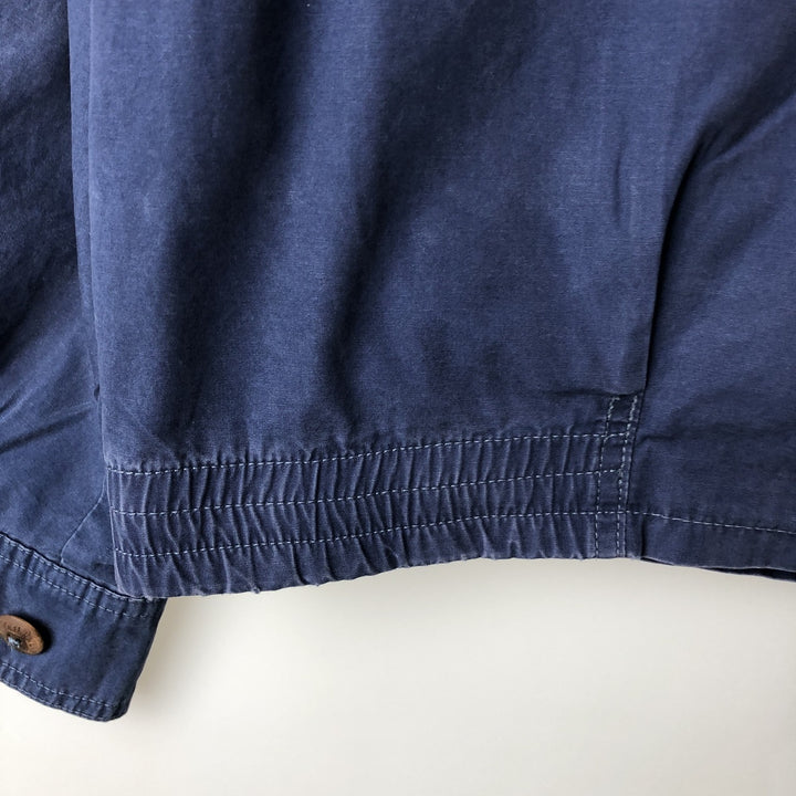 Ralph Lauren POLO by Ralph Lauren Swing Top Sports Jacket Men's XL cotton navy blue type Vintage Second Hand