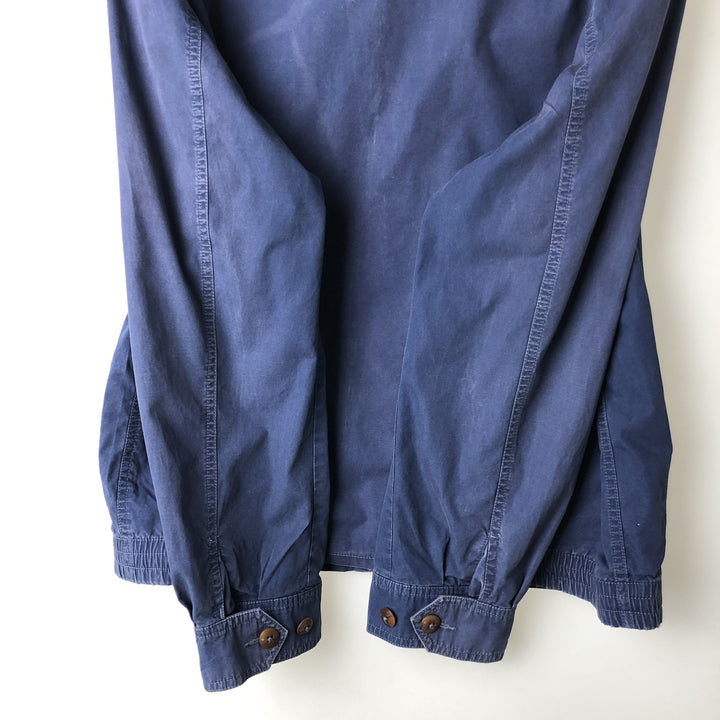 Ralph Lauren POLO by Ralph Lauren Swing Top Sports Jacket Men's XL cotton navy blue type Vintage Second Hand