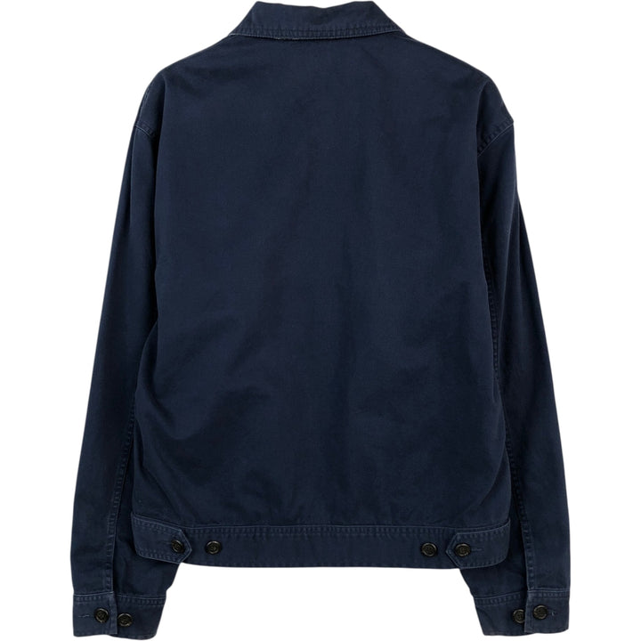 Ralph Lauren POLO by Ralph Lauren Swing Top Sports Jacket Men's S cotton navy blue type Vintage Second Hand