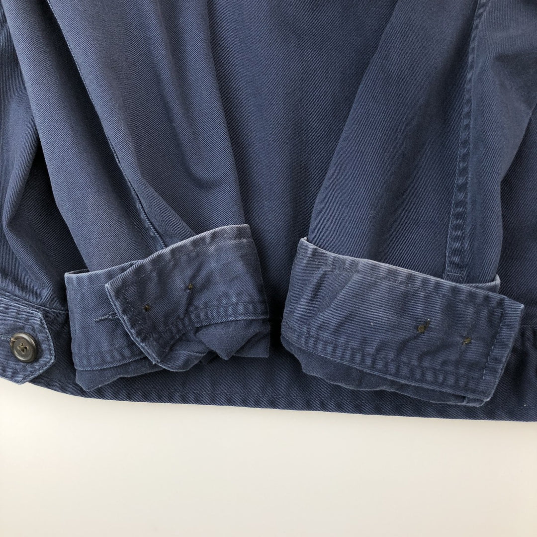 Ralph Lauren POLO by Ralph Lauren Swing Top Sports Jacket Men's S cotton navy blue type Vintage Second Hand