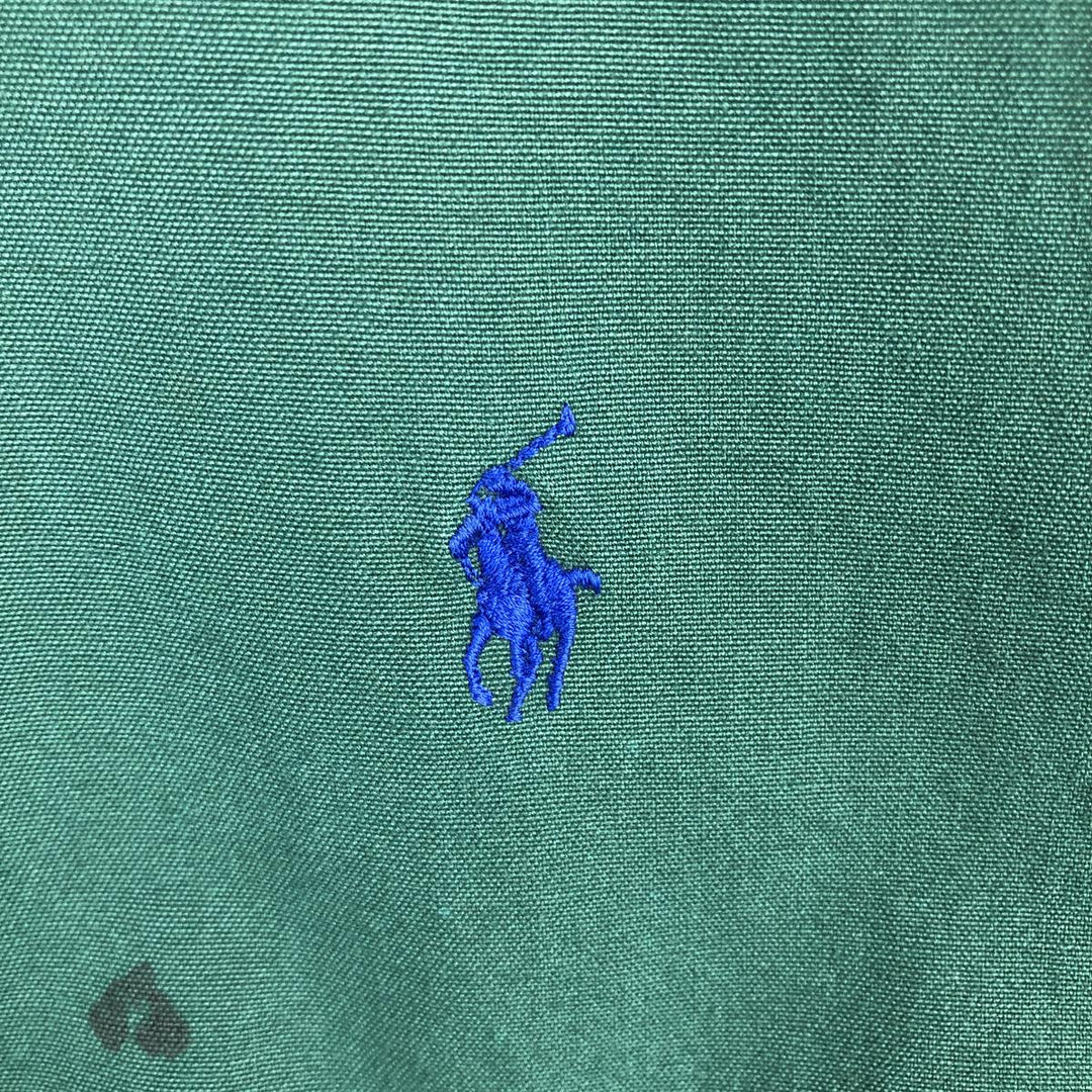 Ralph Lauren POLO by Ralph Lauren Swing Top Sports Jacket Men's L size cotton green type Vintage Second Hand