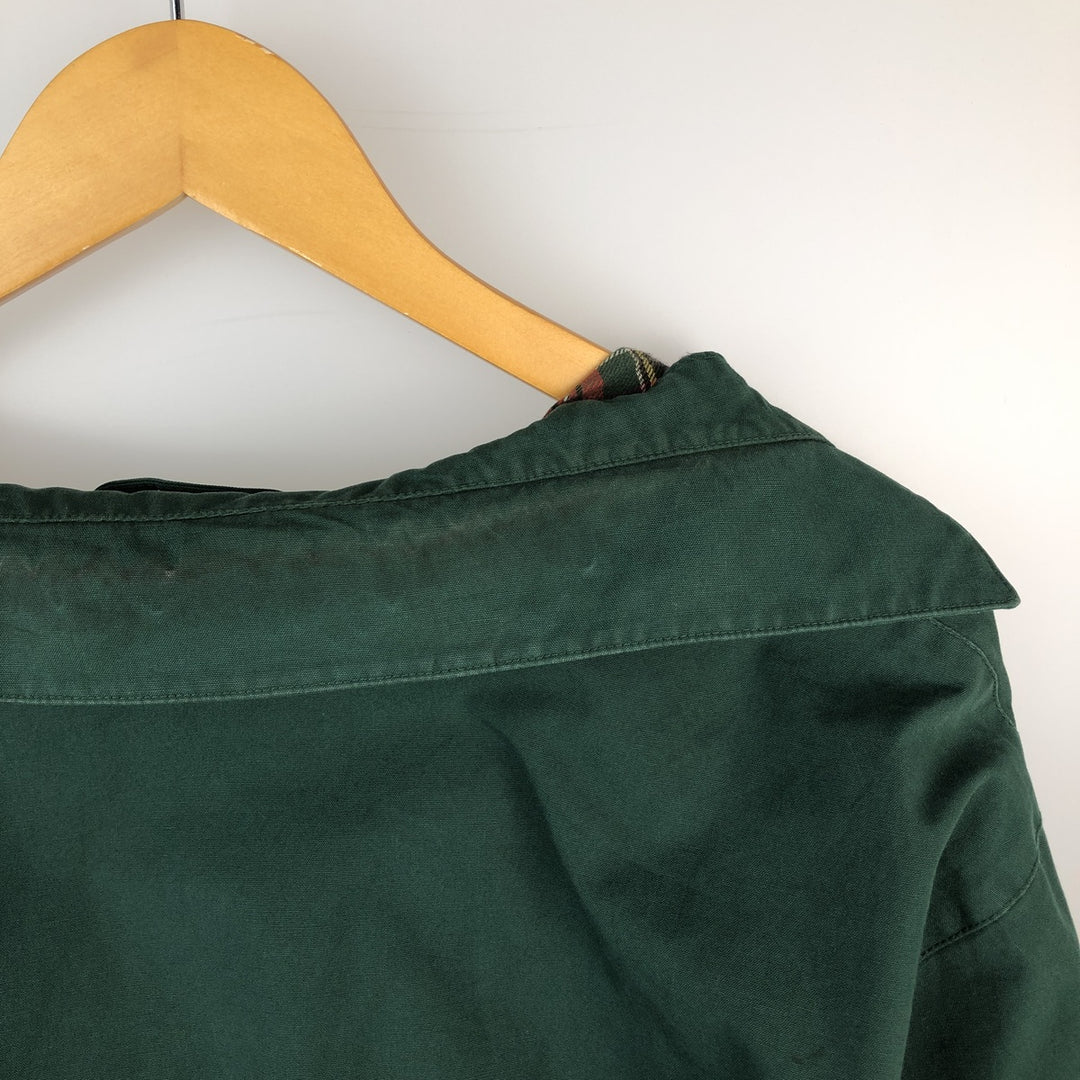 Ralph Lauren POLO by Ralph Lauren Swing Top Sports Jacket Men's L size cotton green type Vintage Second Hand