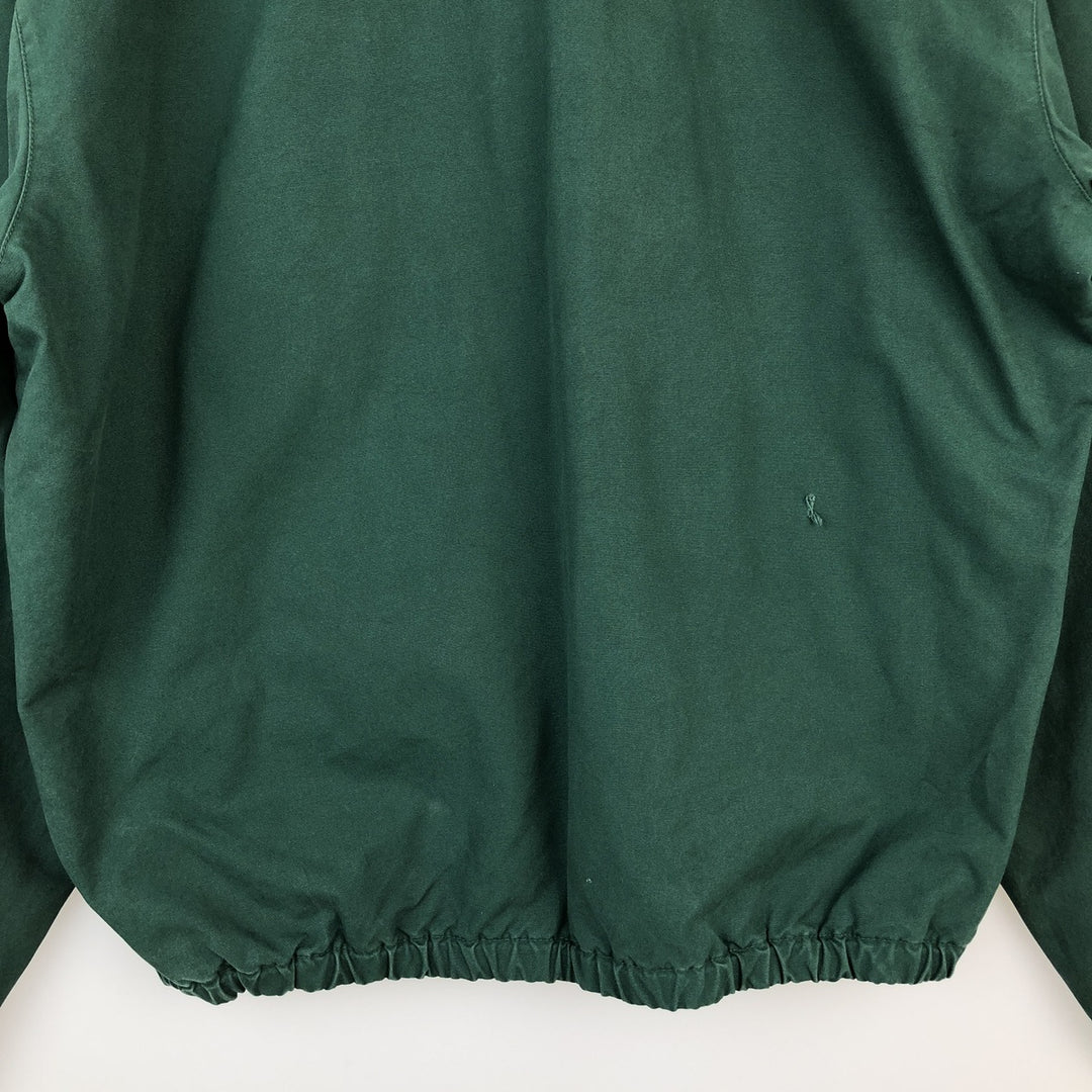 Ralph Lauren POLO by Ralph Lauren Swing Top Sports Jacket Men's L size cotton green type Vintage Second Hand