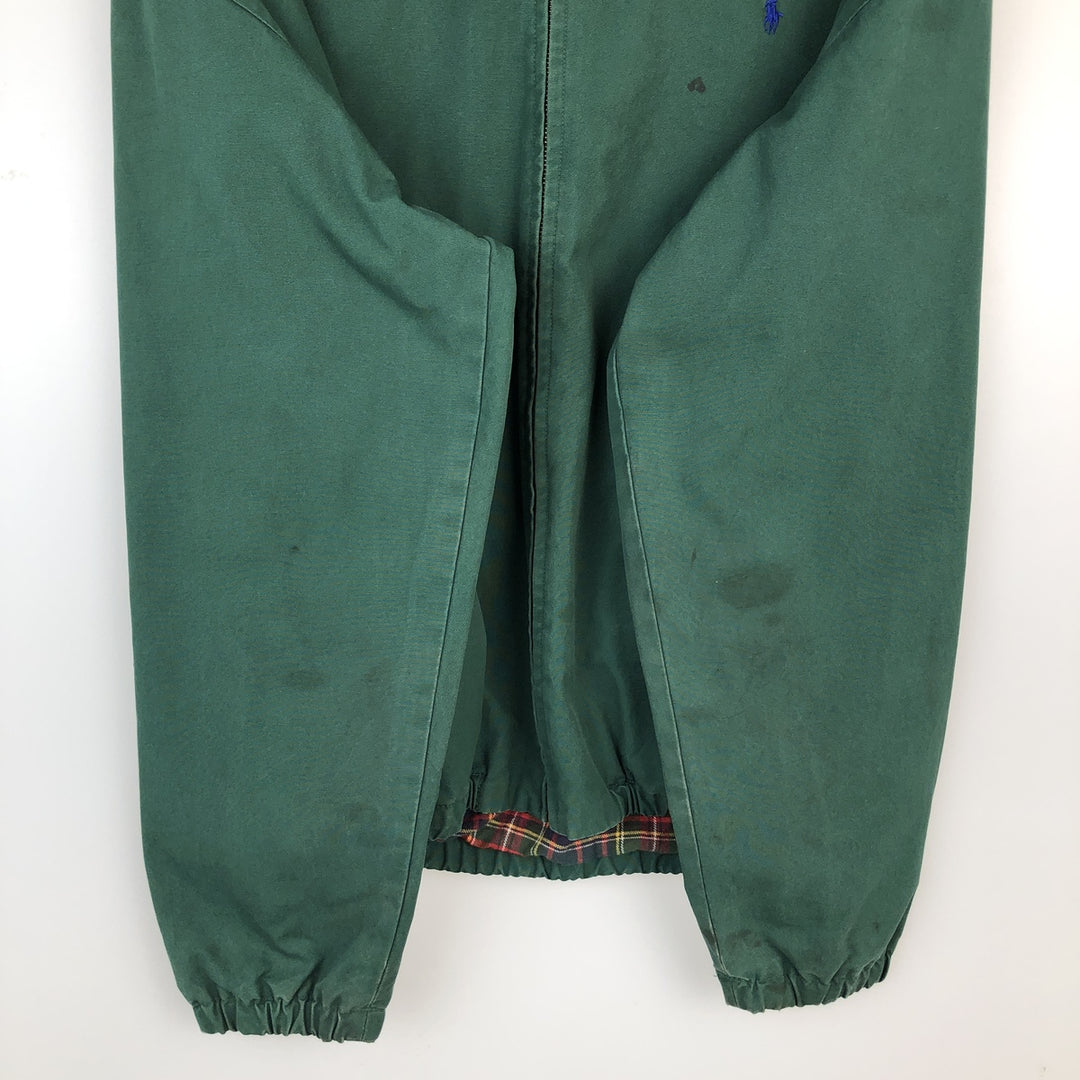 Ralph Lauren POLO by Ralph Lauren Swing Top Sports Jacket Men's L size cotton green type Vintage Second Hand