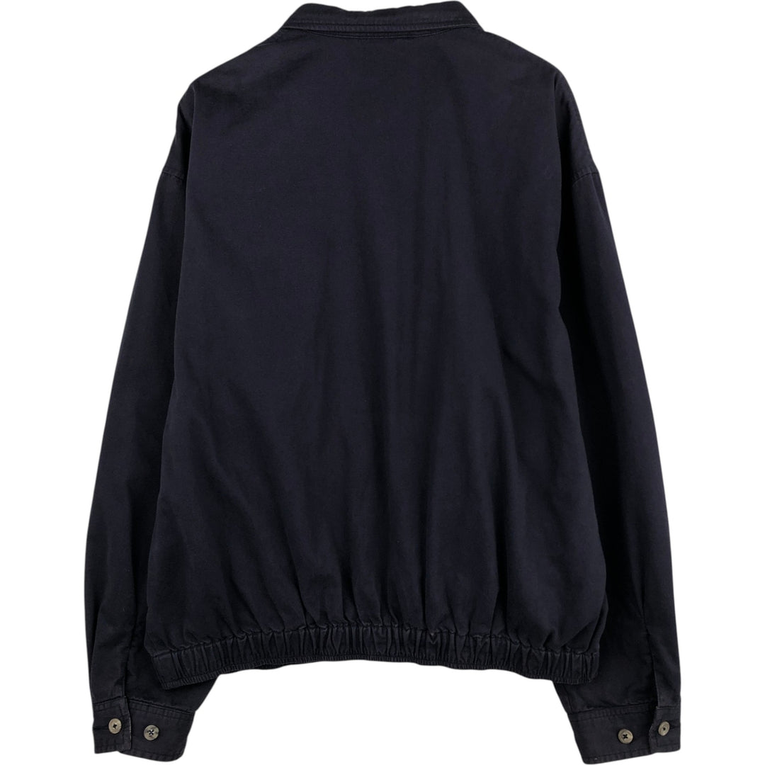 Ralph Lauren POLO by Ralph Lauren Swing Top Sports Jacket Men's XL cotton navy blue type Vintage Second Hand