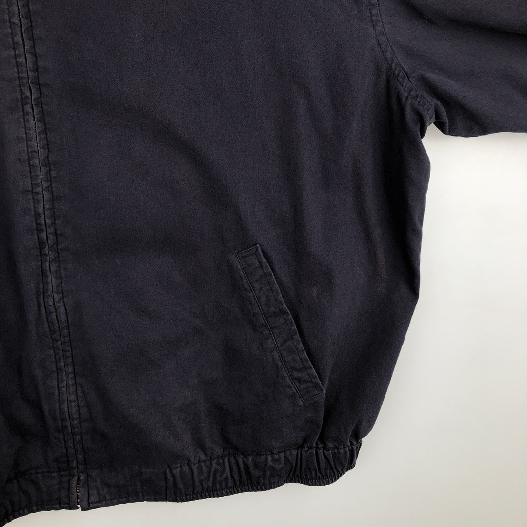 Ralph Lauren POLO by Ralph Lauren Swing Top Sports Jacket Men's XL cotton navy blue type Vintage Second Hand