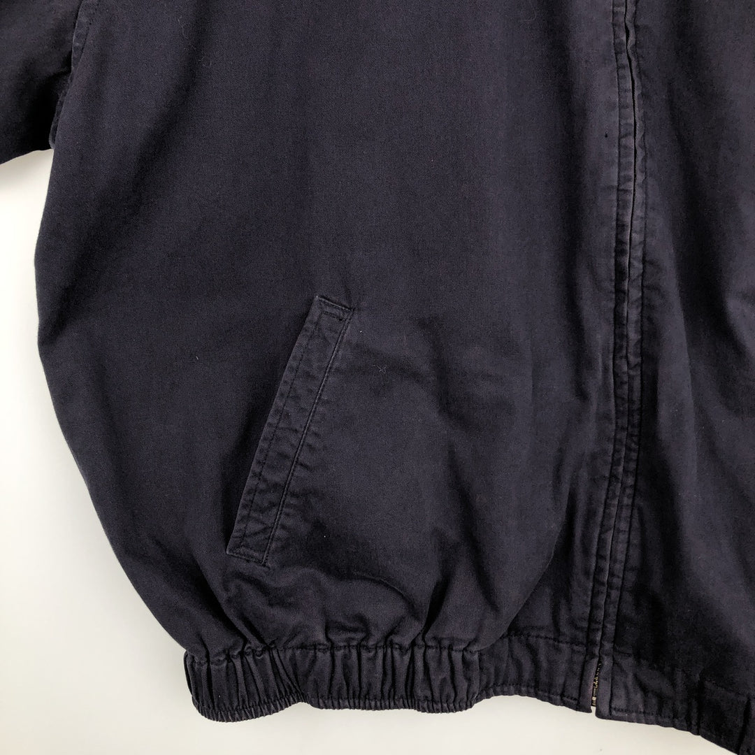 Ralph Lauren POLO by Ralph Lauren Swing Top Sports Jacket Men's XL cotton navy blue type Vintage Second Hand