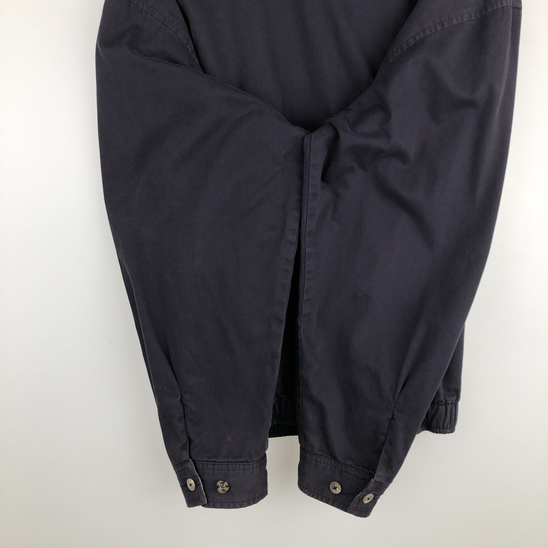 Ralph Lauren POLO by Ralph Lauren Swing Top Sports Jacket Men's XL cotton navy blue type Vintage Second Hand