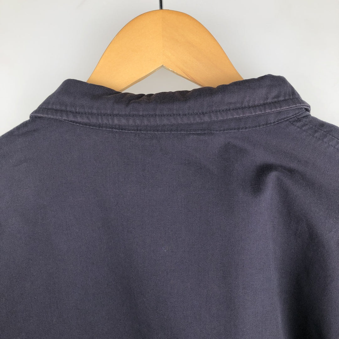 Ralph Lauren POLO by Ralph Lauren Swing Top Sports Jacket Men's XL cotton navy blue type Vintage Second Hand